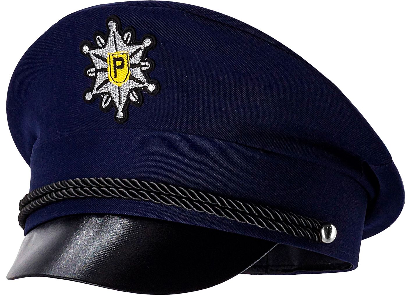 Klassieke politie pet blauw