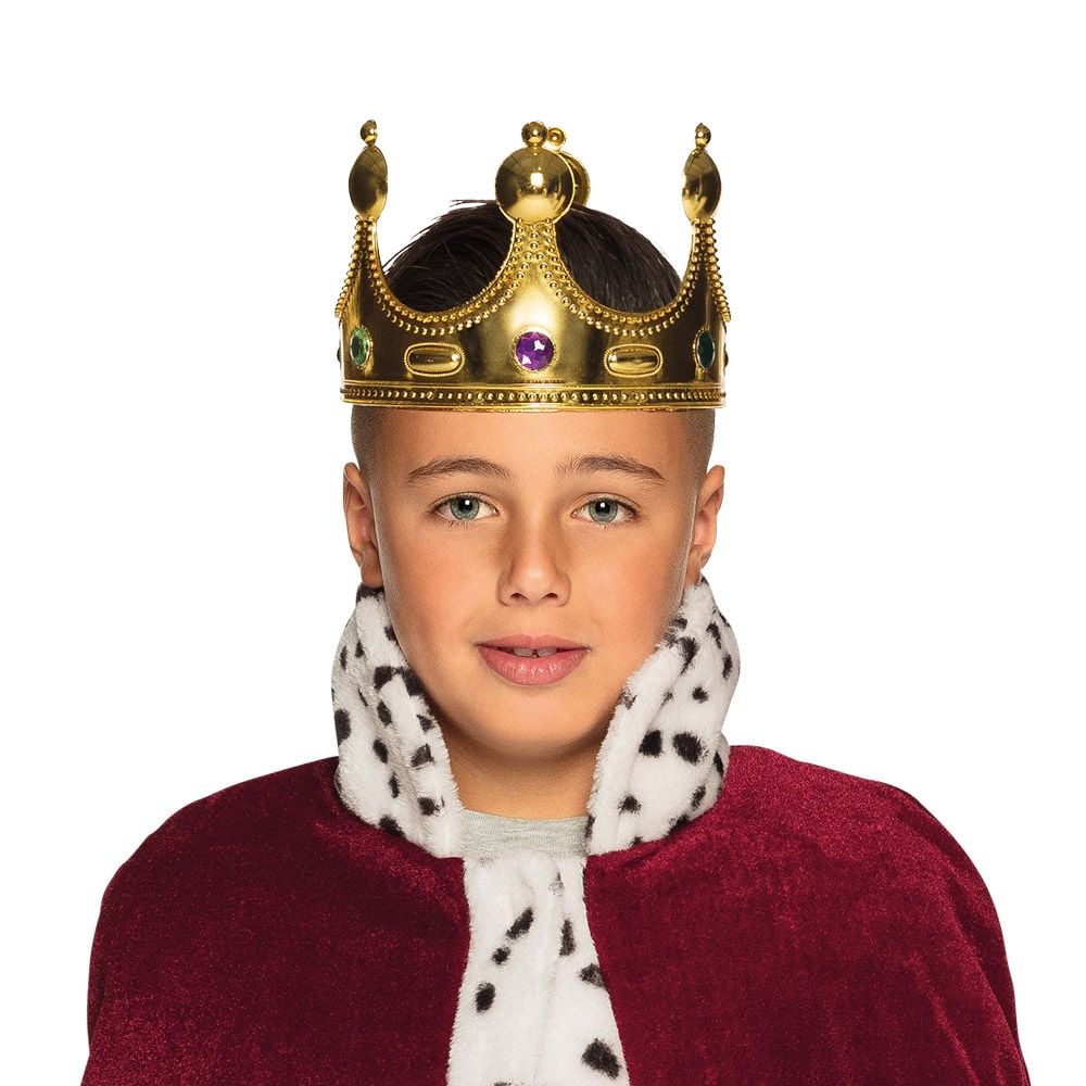 Koning kroon kinderen goud