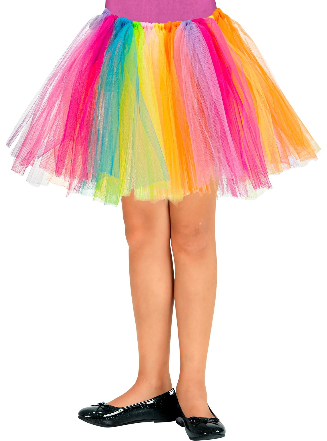 Korte regenboog tutu kind