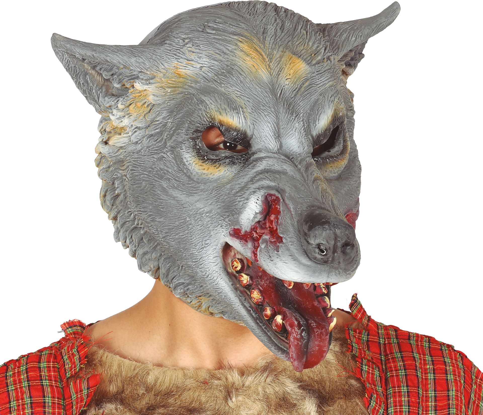 alliantie duurzame grondstof spelen Latex weerwolf masker | Carnavalskleding.nl