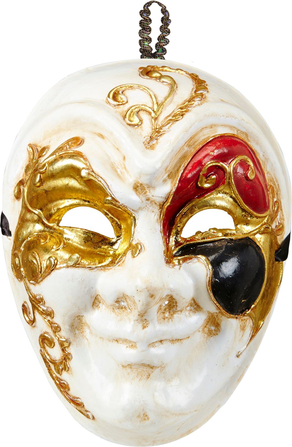 Minimaliseren kalmeren Airco Luxe venetiaanse nar masker | Carnavalskleding.nl