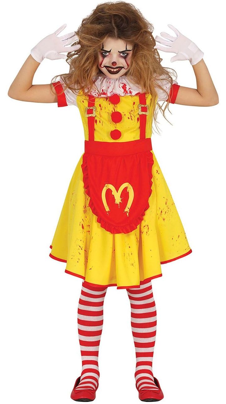 Mc Donalds killer clown meisjes