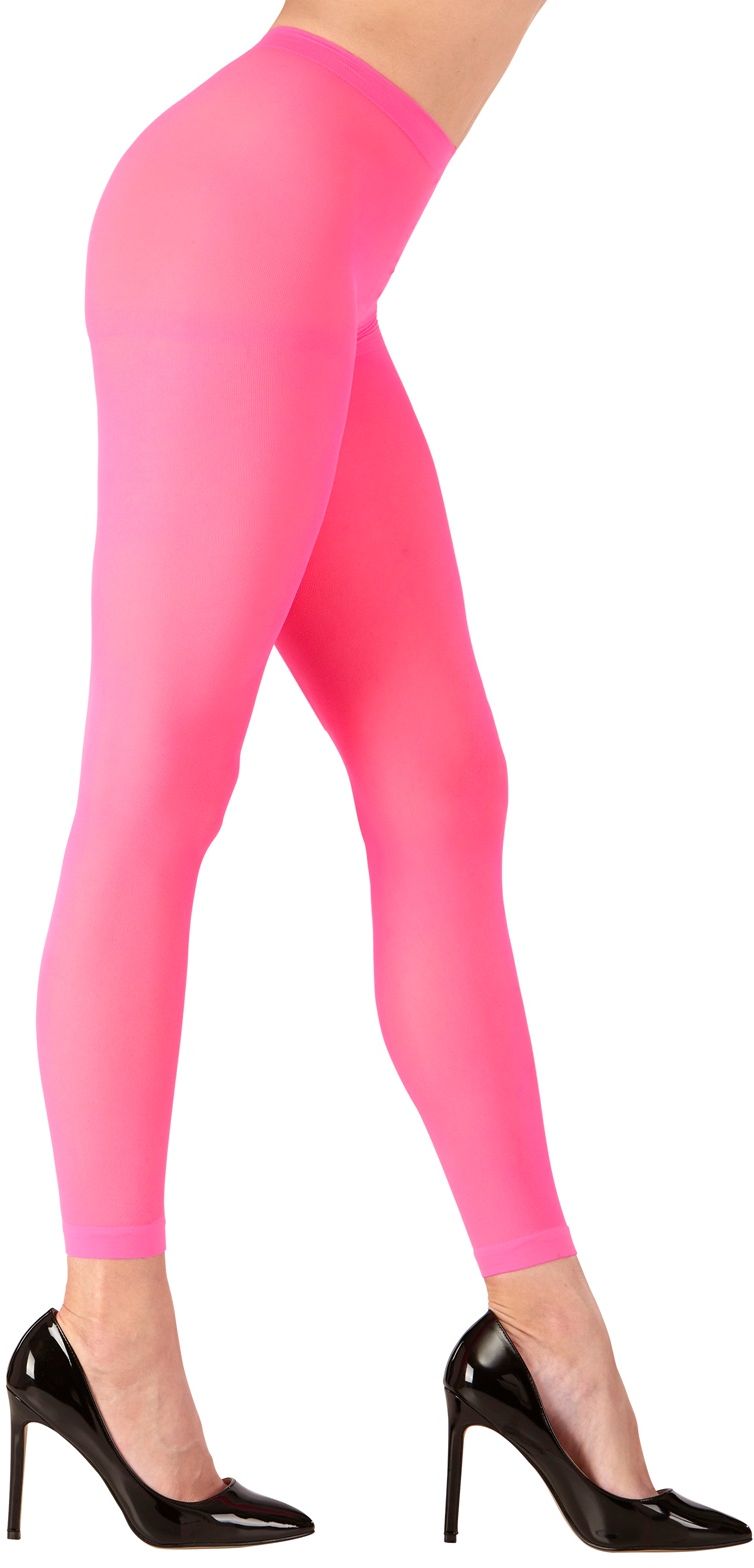piano Overtuiging formule Neon roze legging One-size-volwassenen | Carnavalskleding.nl