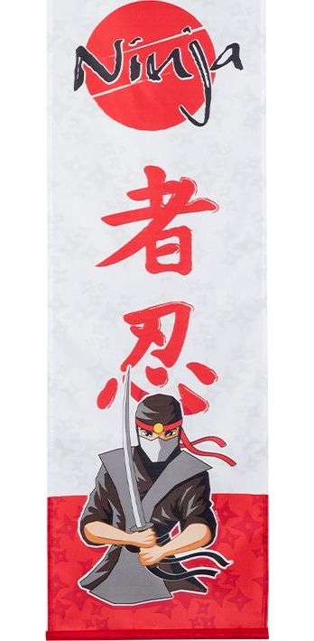 Ninja Banner 30 x 100 cm