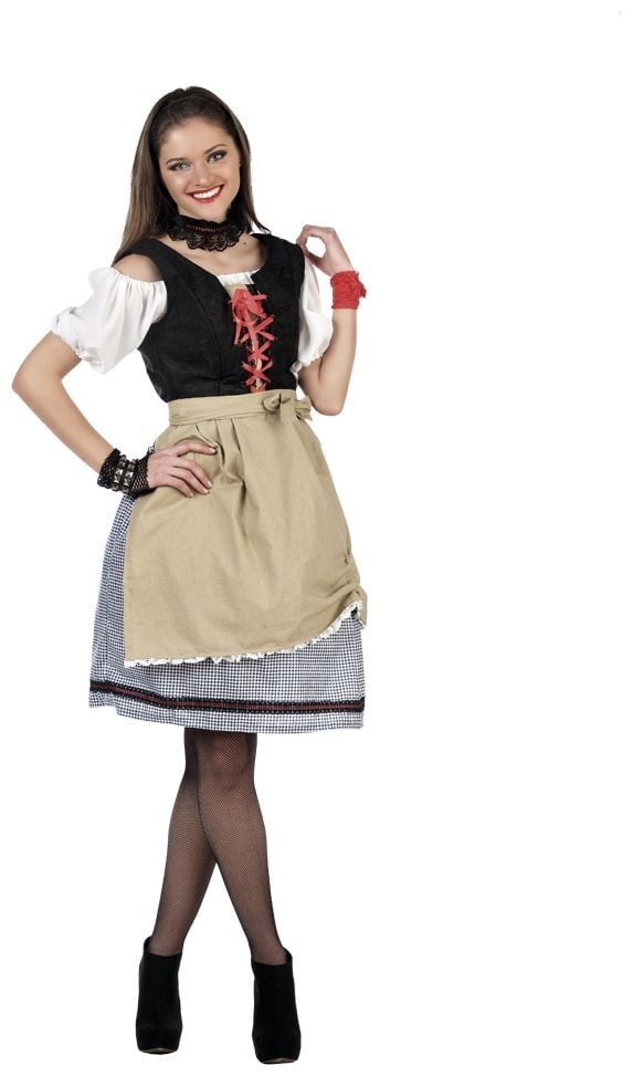 Oktoberfest dirndl vrouw