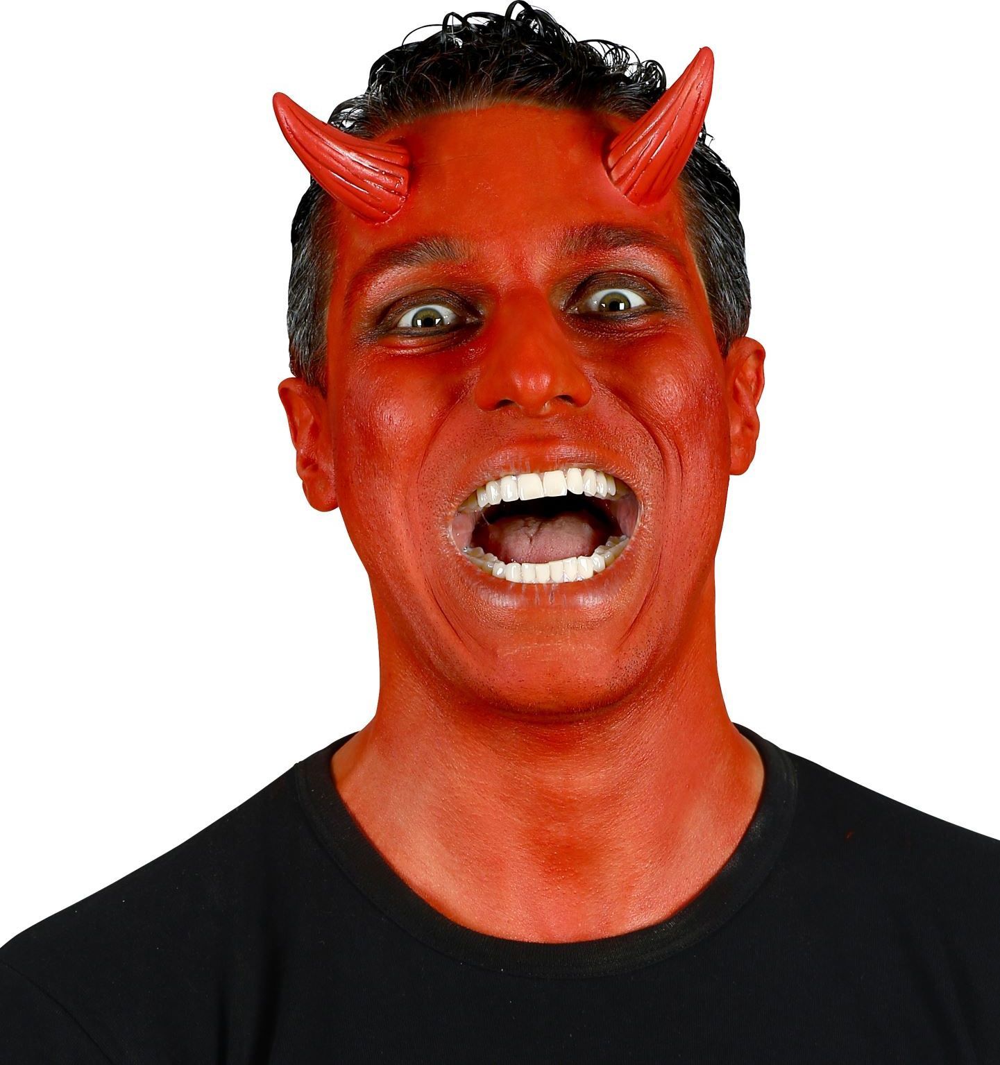 Opplakbare rode duivel | Carnavalskleding.nl