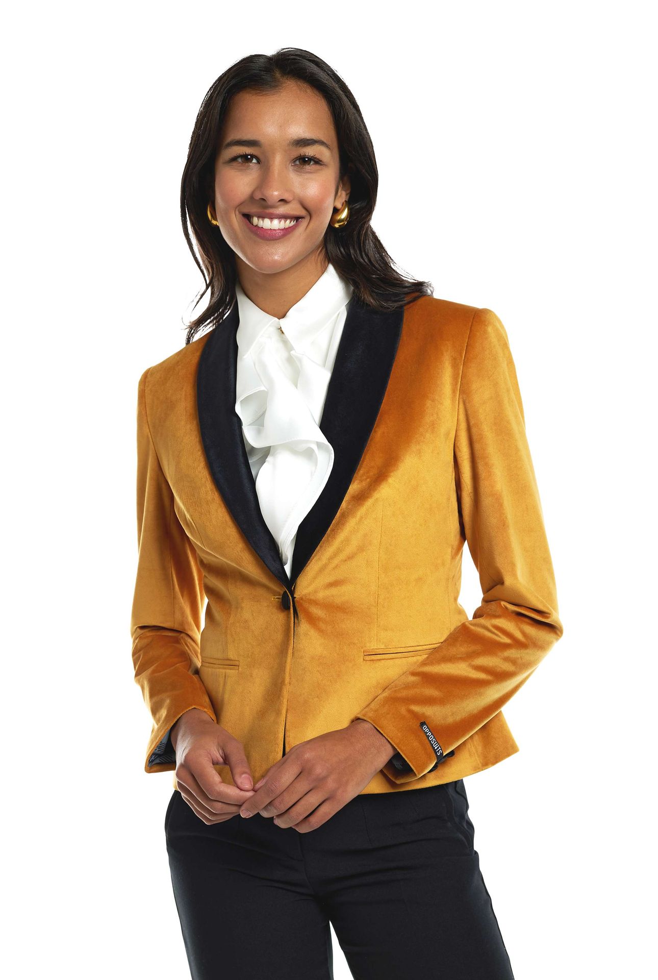 Opposuits Deluxe Dames Dinner Blazer Goud