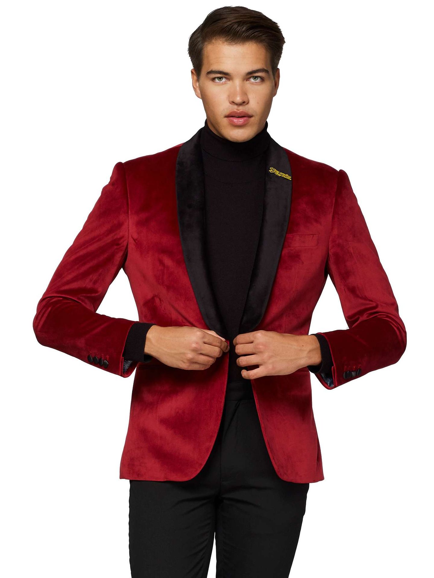 Opposuits Deluxe Heren Dinner Blazer Bordeaux Rood