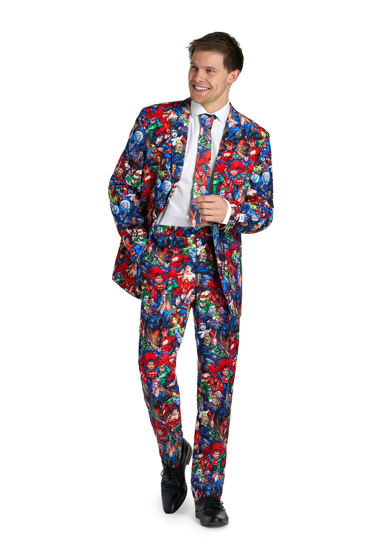 Opposuits Heren DC Heroes Kostuum