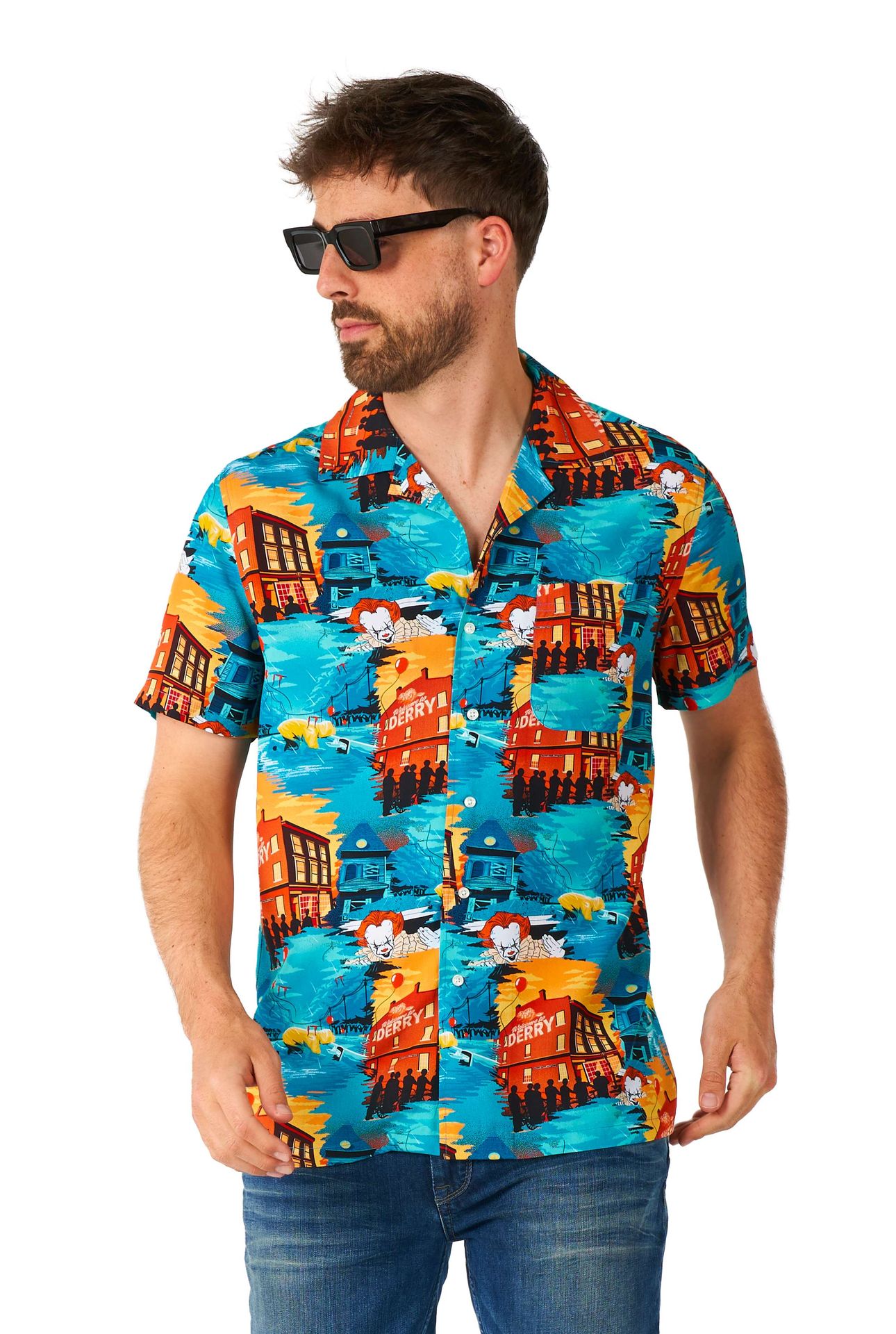 Opposuits Heren Hawaii Blouse IT The Movie