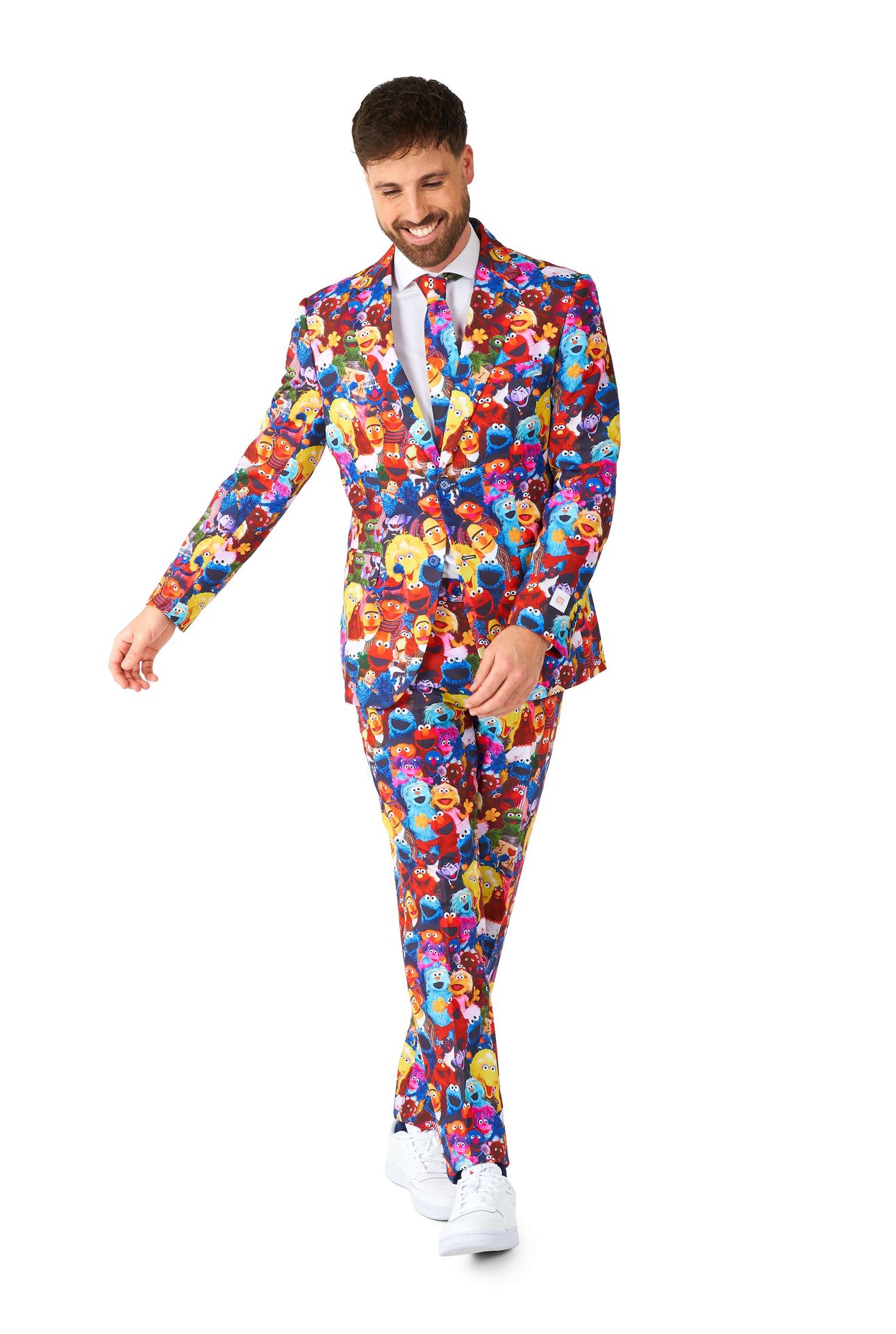 Opposuits Heren Sesame Street Kostuum