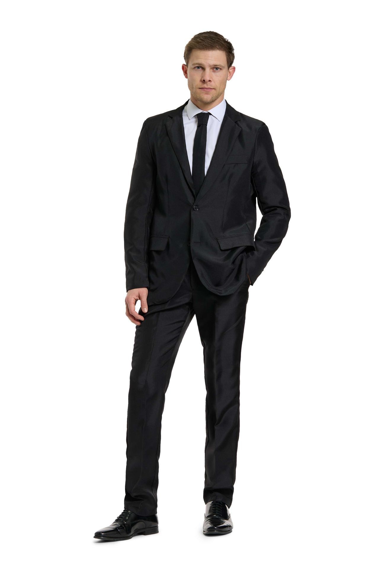 Opposuits Heren Solid Black Kostuum