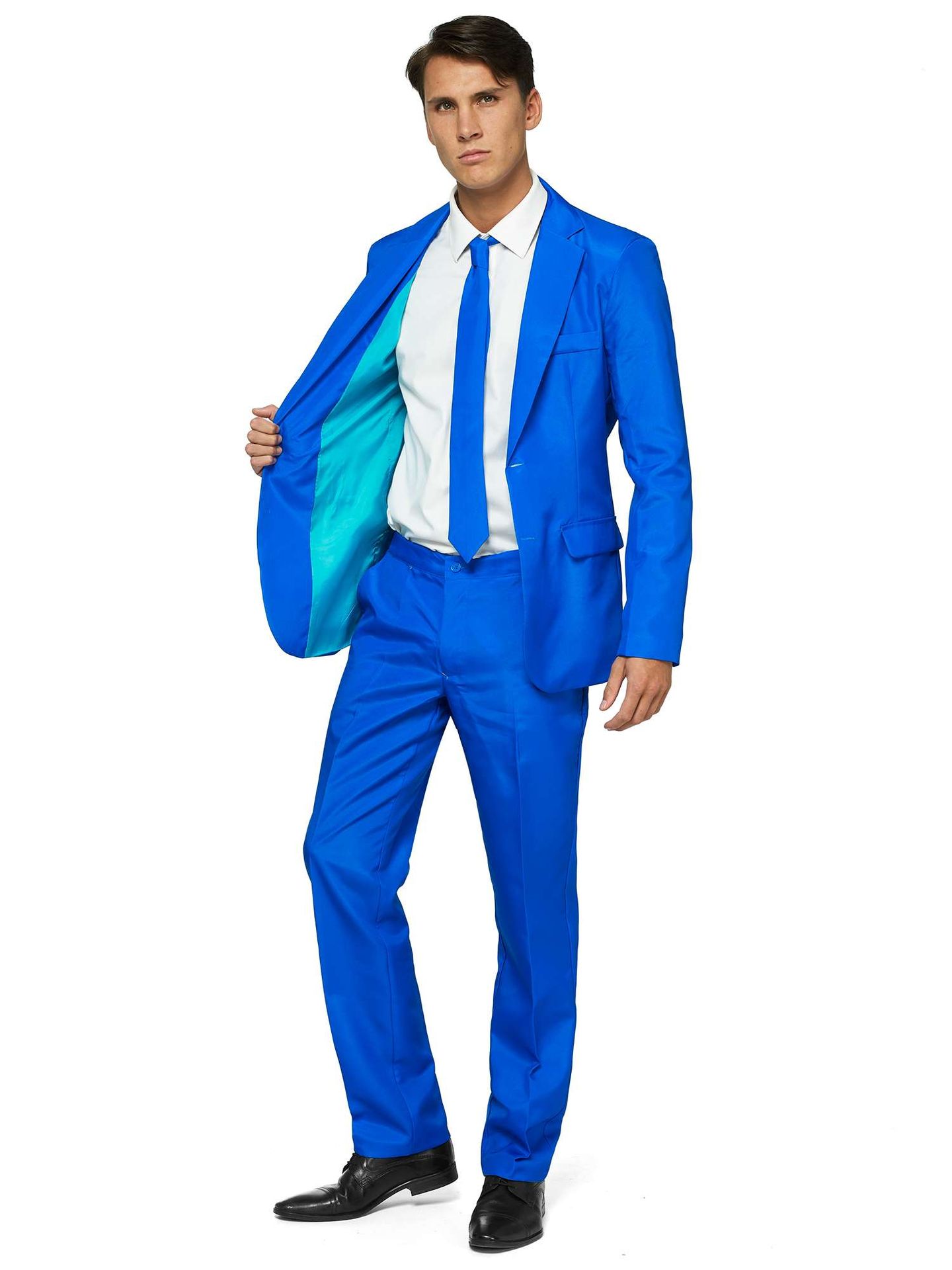 Opposuits Heren Solid Blue Kostuum