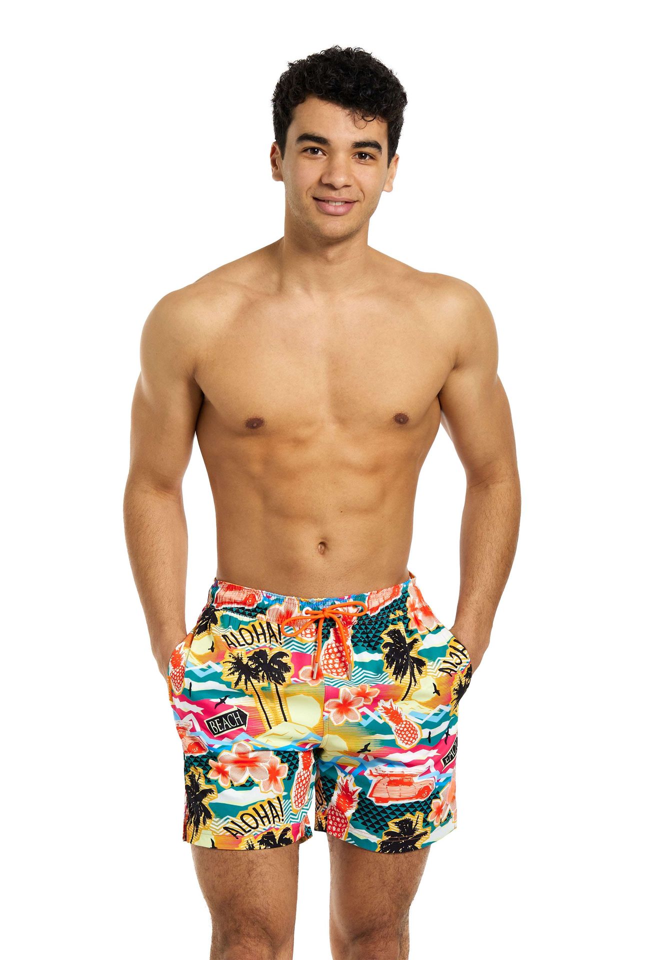 Opposuits Heren Zwembroek Hawaii Aloha Hero