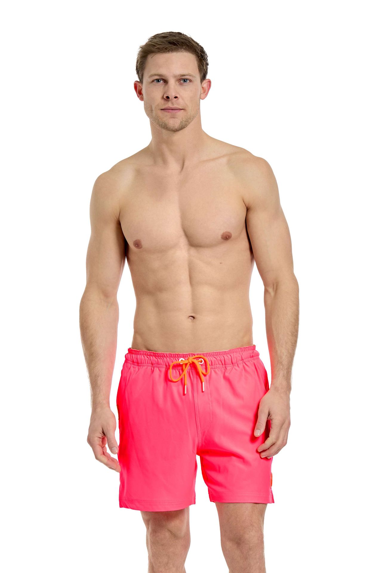 Opposuits Heren Zwembroek Neon Roze