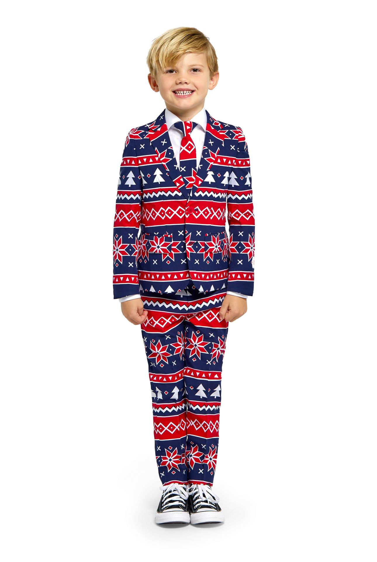 Opposuits Jongens Nordic Noel Kostuum