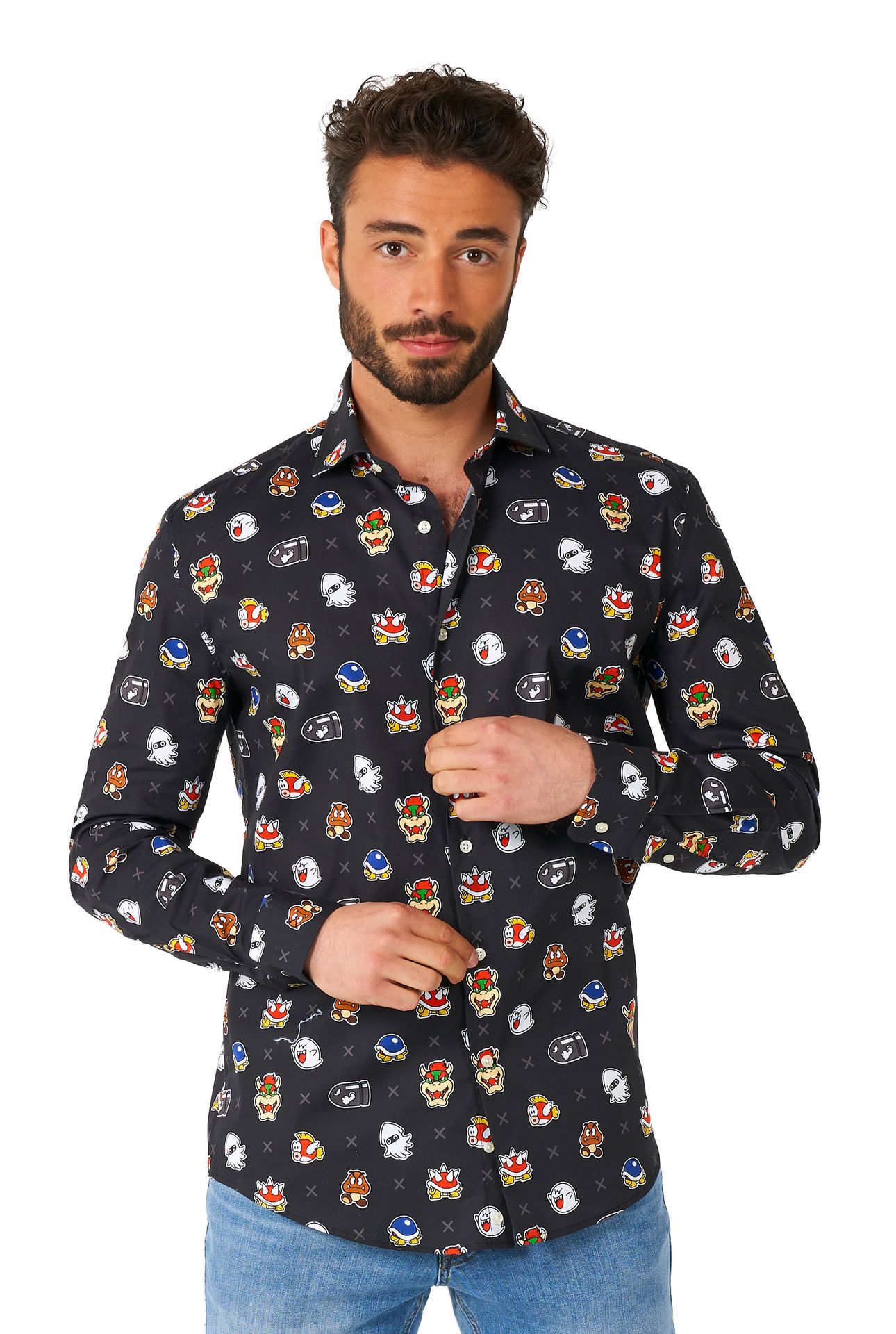 Opposuits Super Mario Bad Guys Blouse Heren