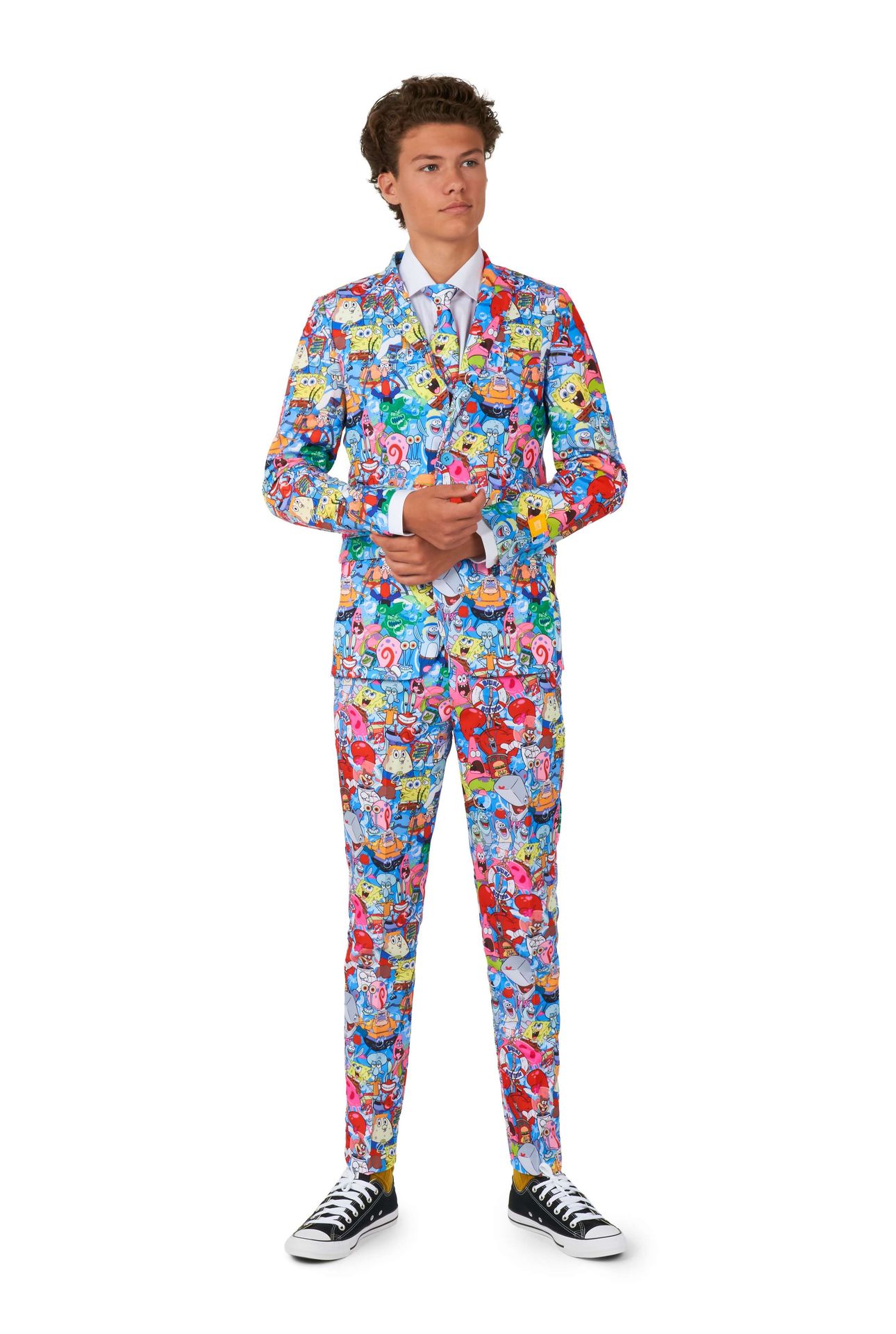 Opposuits Tieners SpongeBob Karakters Kostuum