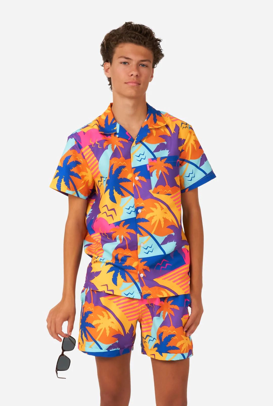 Opposuits Tieners Zomer Kostuum Palm Power