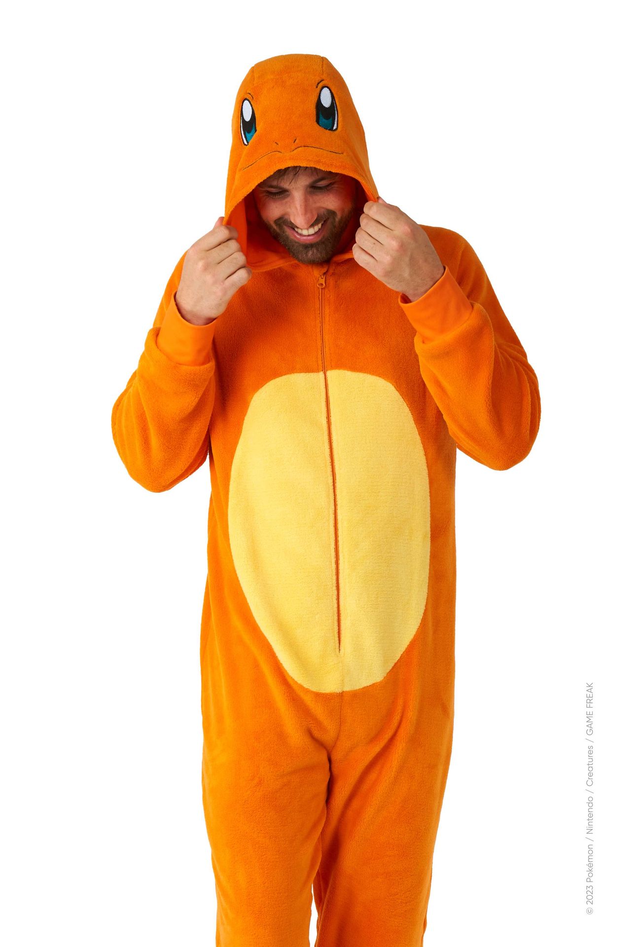 Opposuits Volwassen Unisex Onesie Charmander Oranje