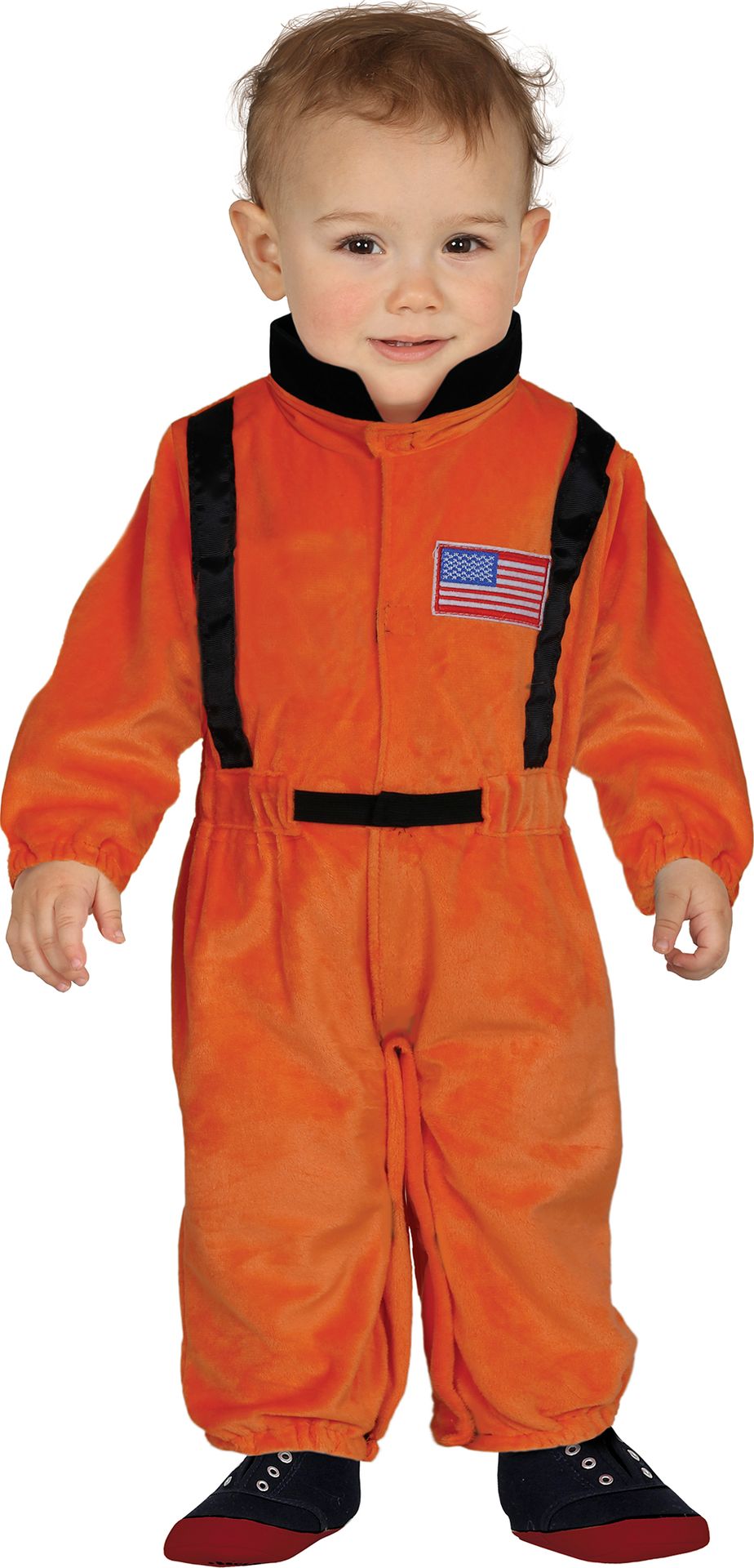 Oranje Astronaut Kostuum Baby