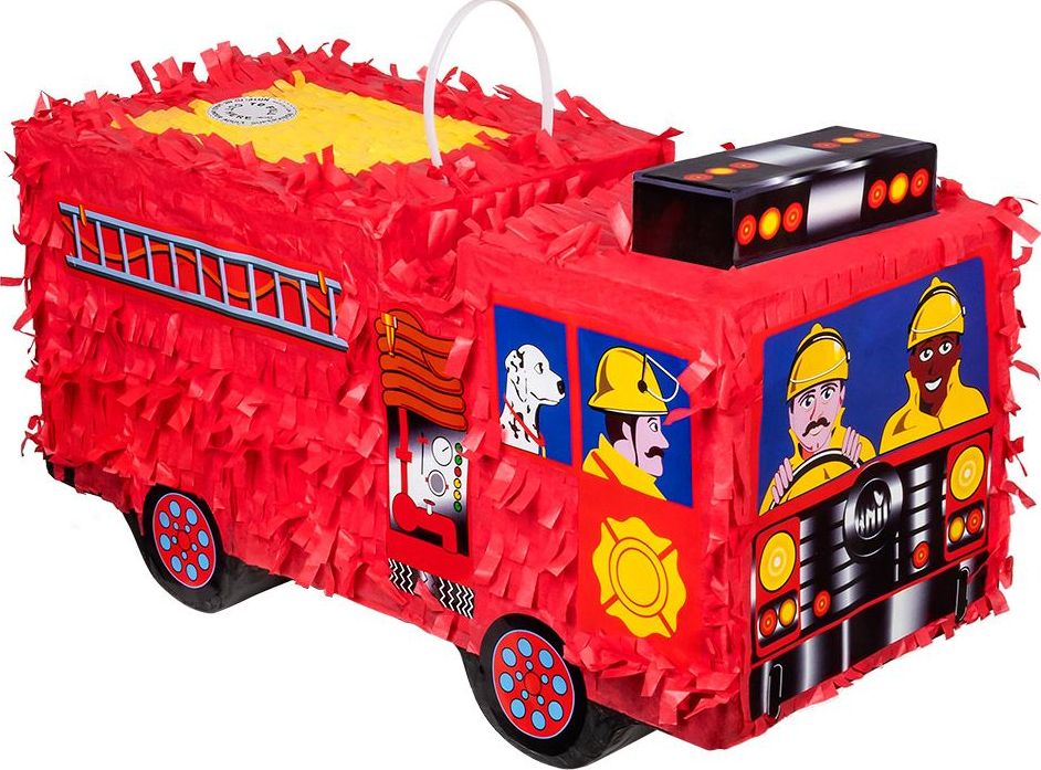 Piñata van een Brandweerwagen 43cm