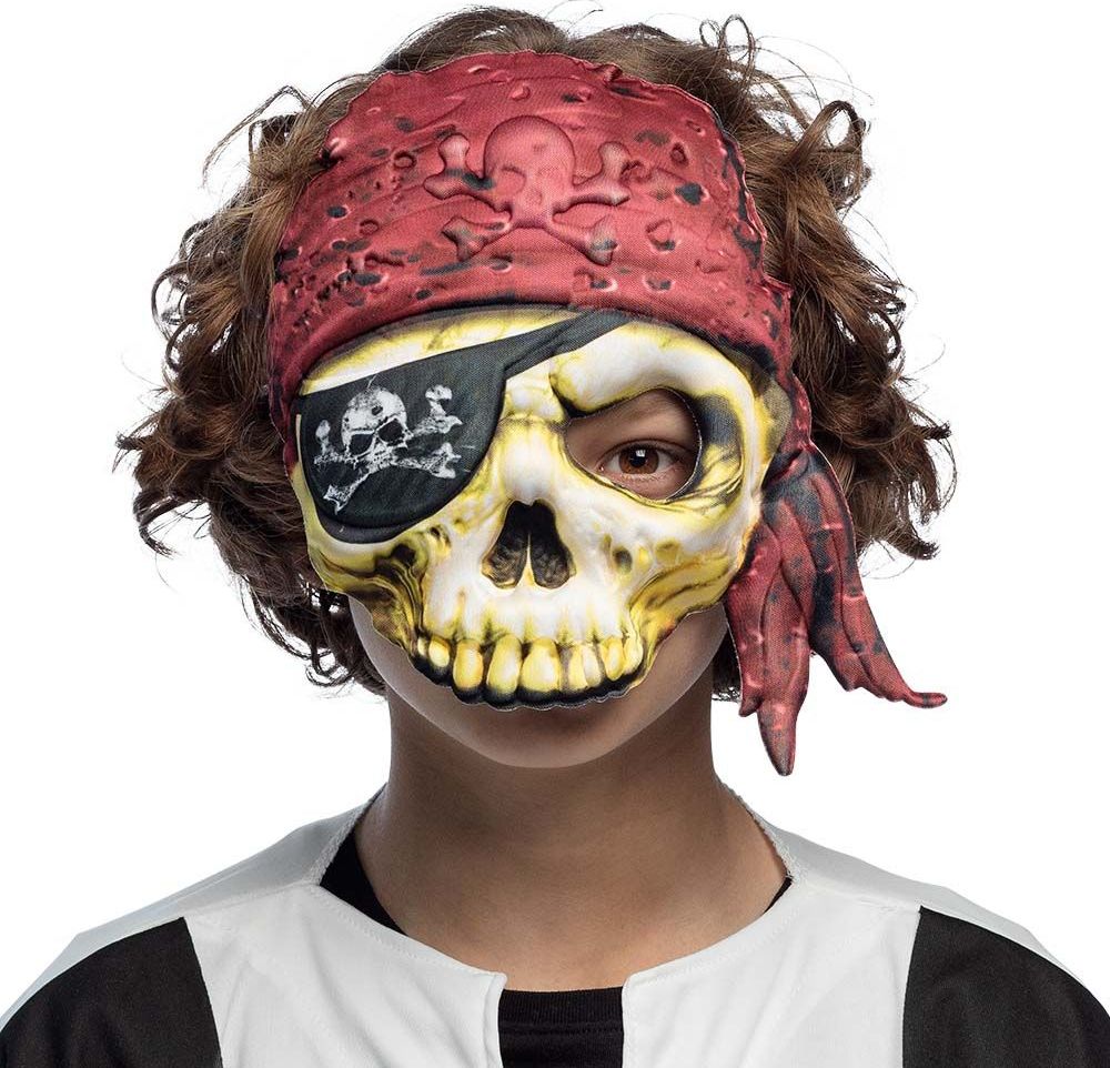 Piraten Halfmasker Doodshoofd