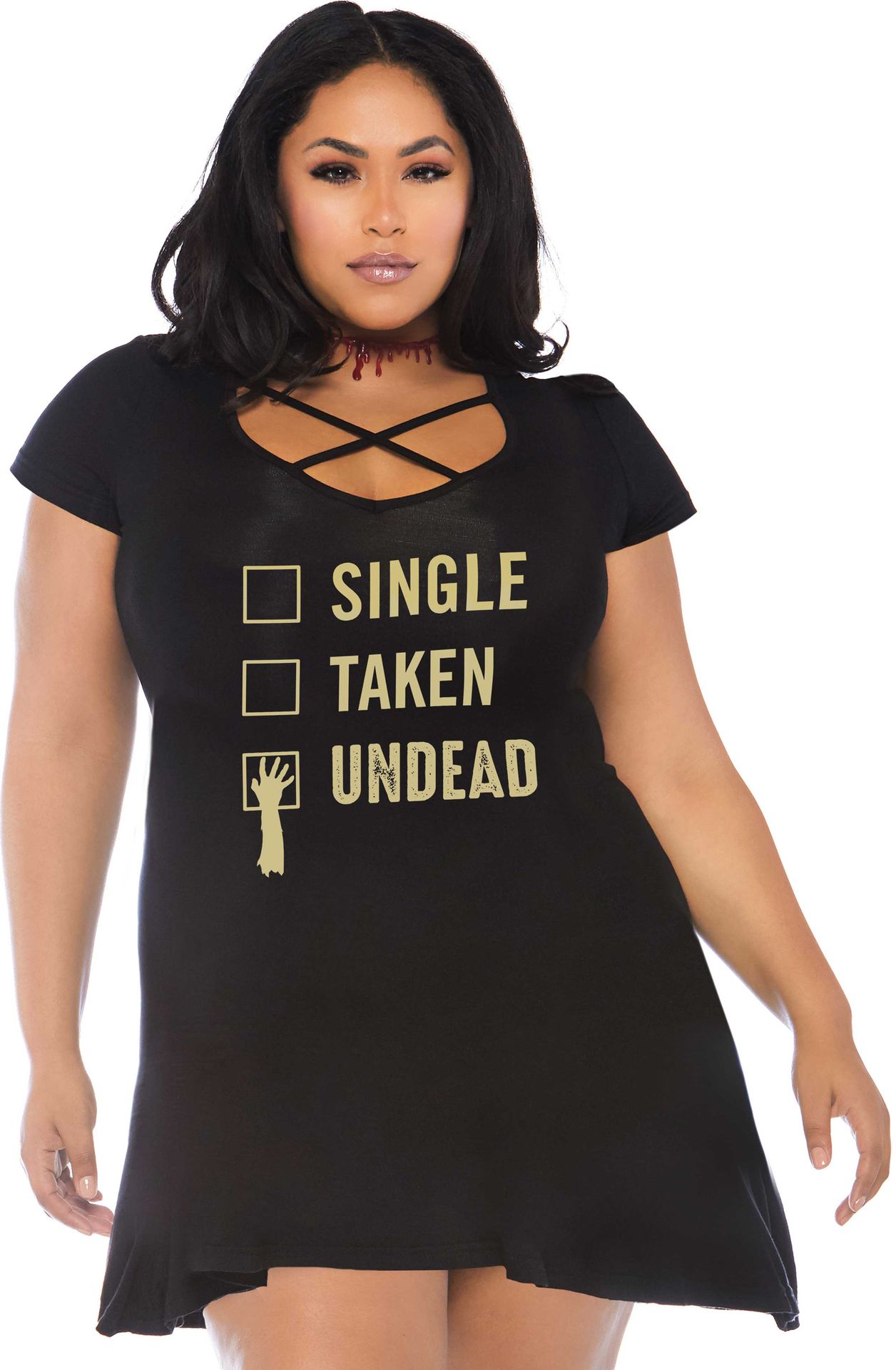 Plus size walking dead jurk