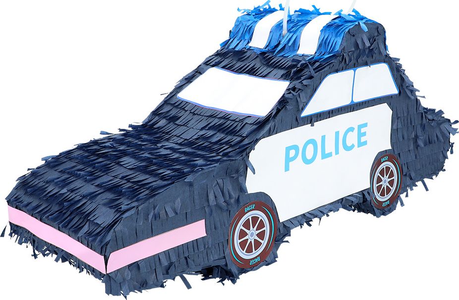 Politieauto Piñata 56cm