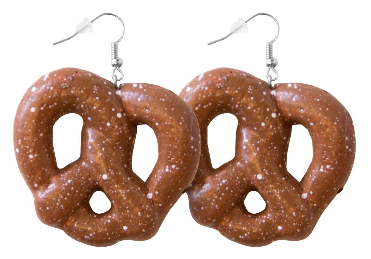 Pretzel oorbellen oktoberfest