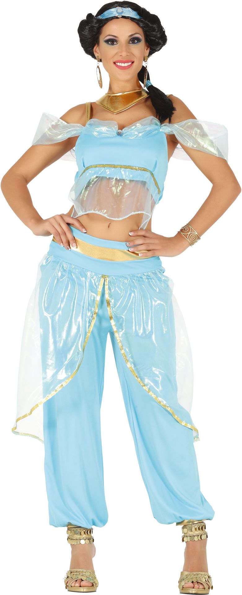 software planter balkon Prinses Jasmine van Aladin kostuum | Carnavalskleding.nl