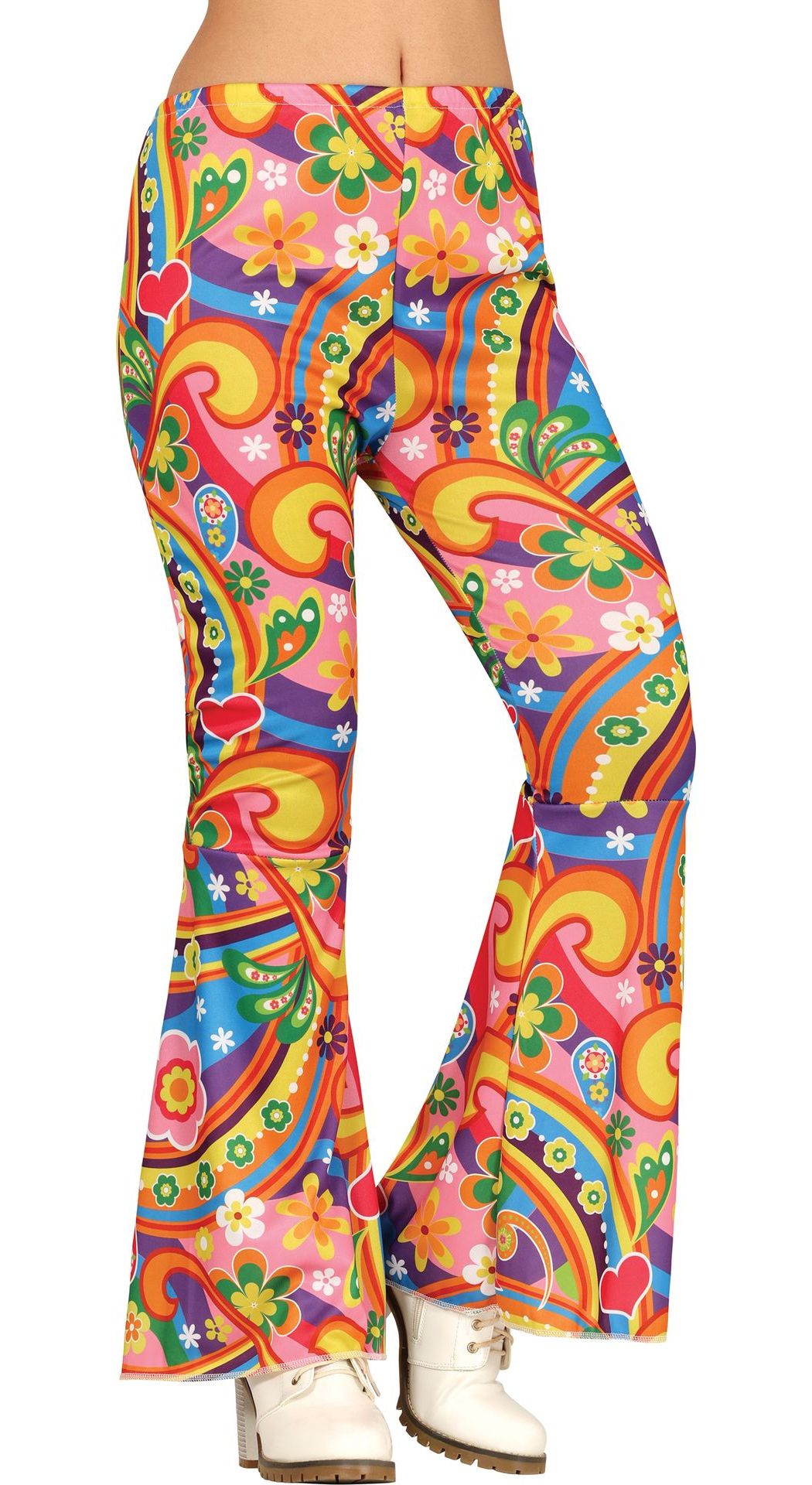 Regenboog Hippie Flared Broek Vrouw