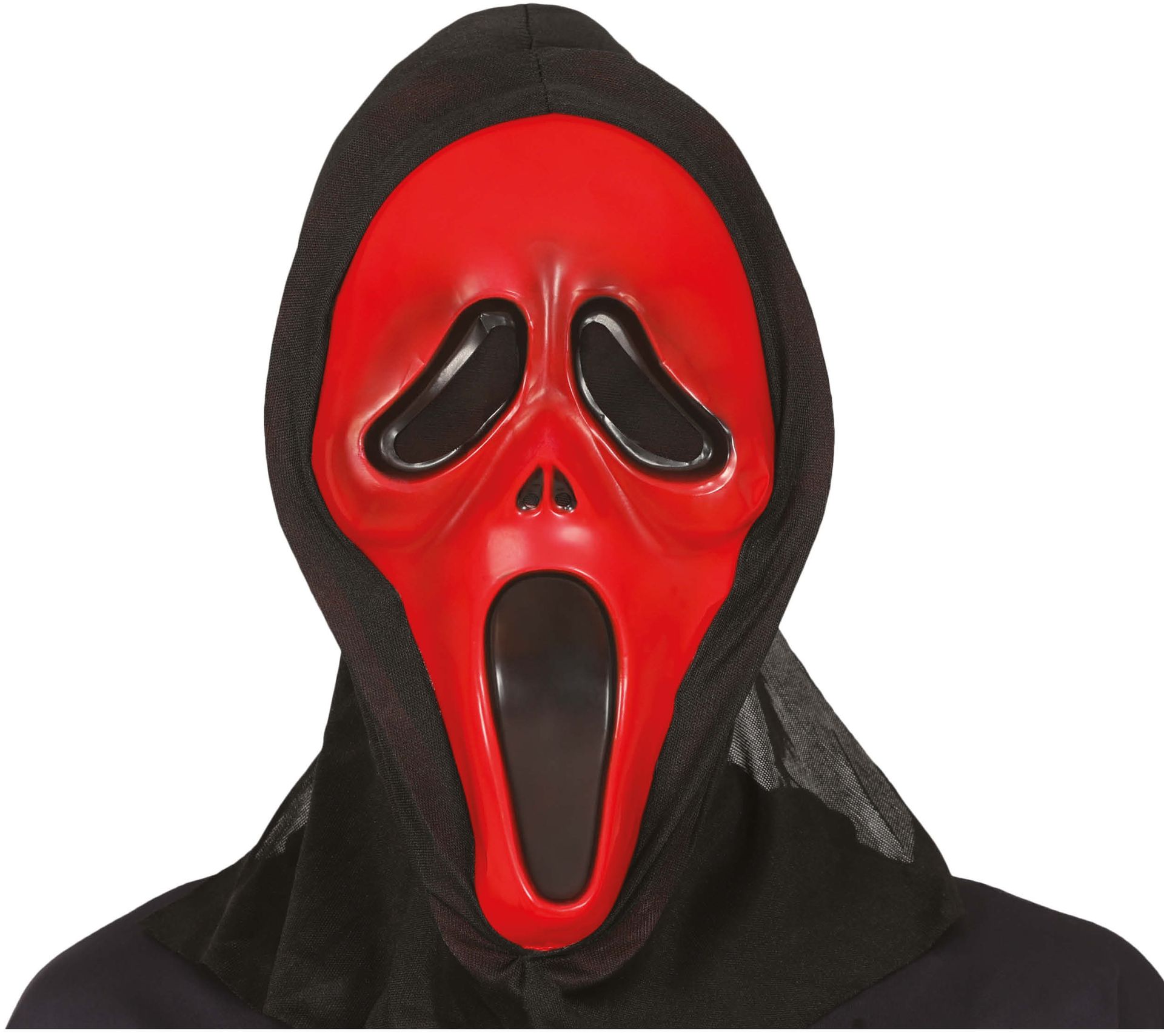 Rood scream masker