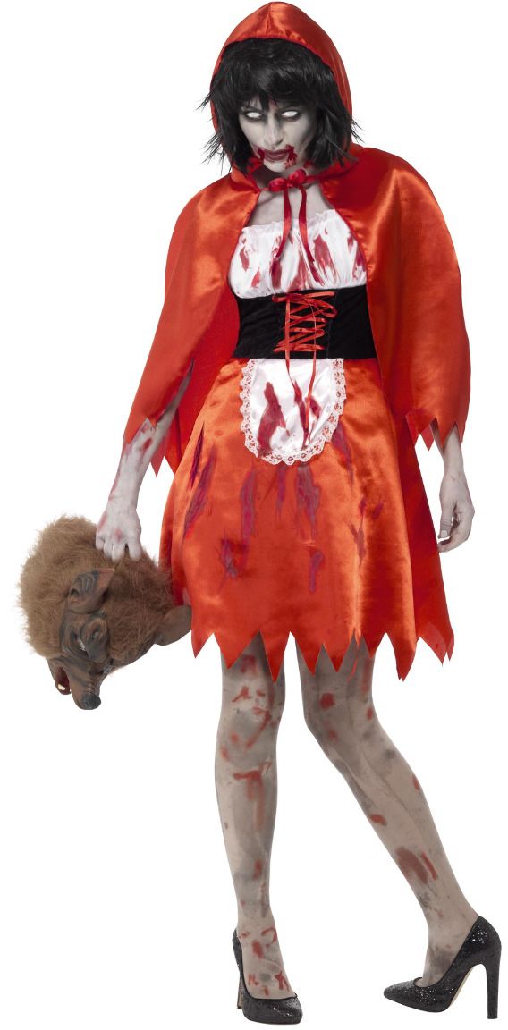 Roodkapje zombie outfit