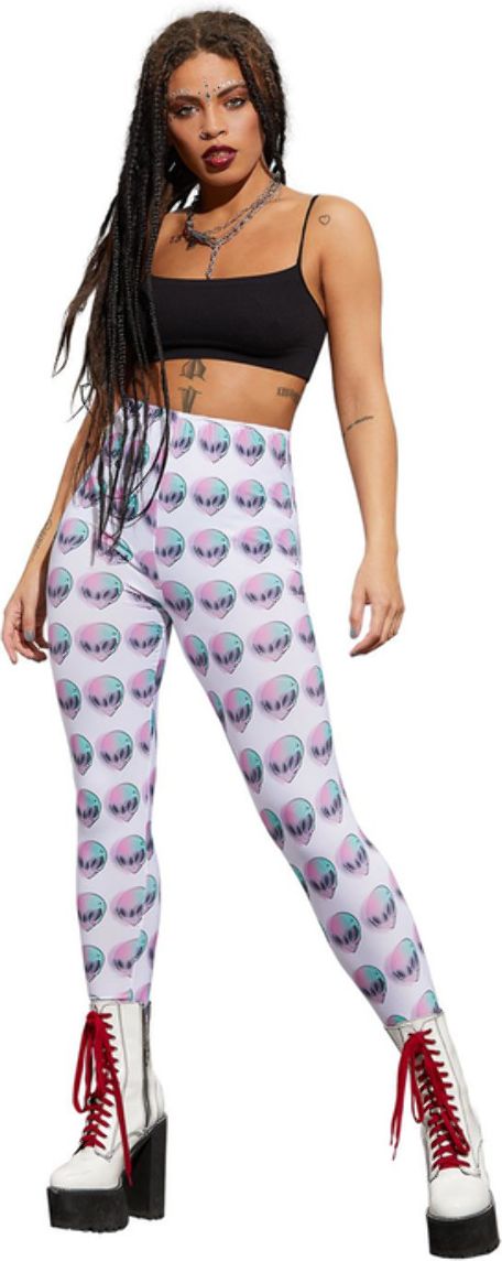 Space Alien Legging Dames