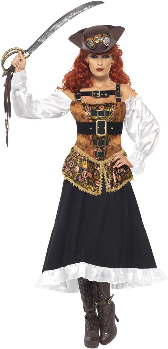 Steampunk piraten meid outfit