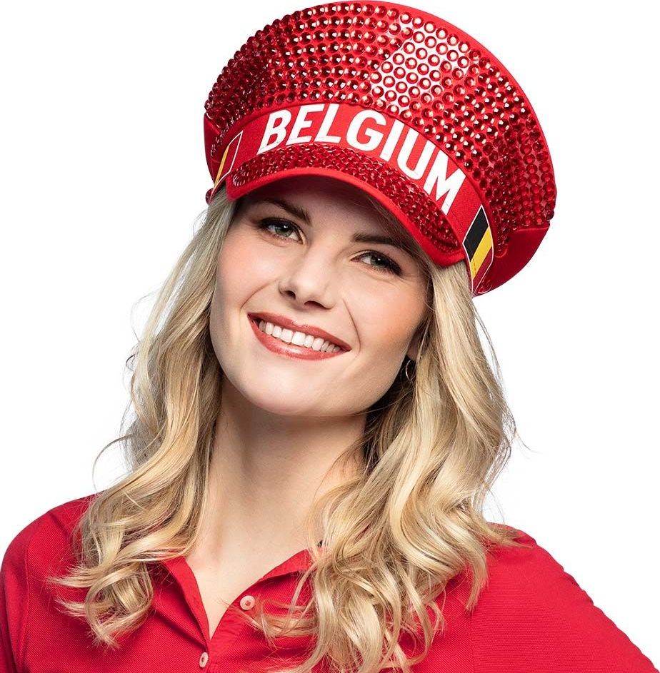 Stijlvolle Rode 'Belgium' Pet