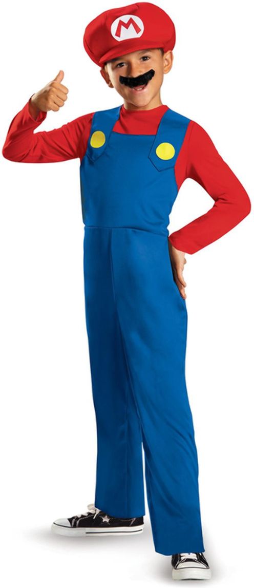 Super Mario Pak Jongens Blauw en Rood