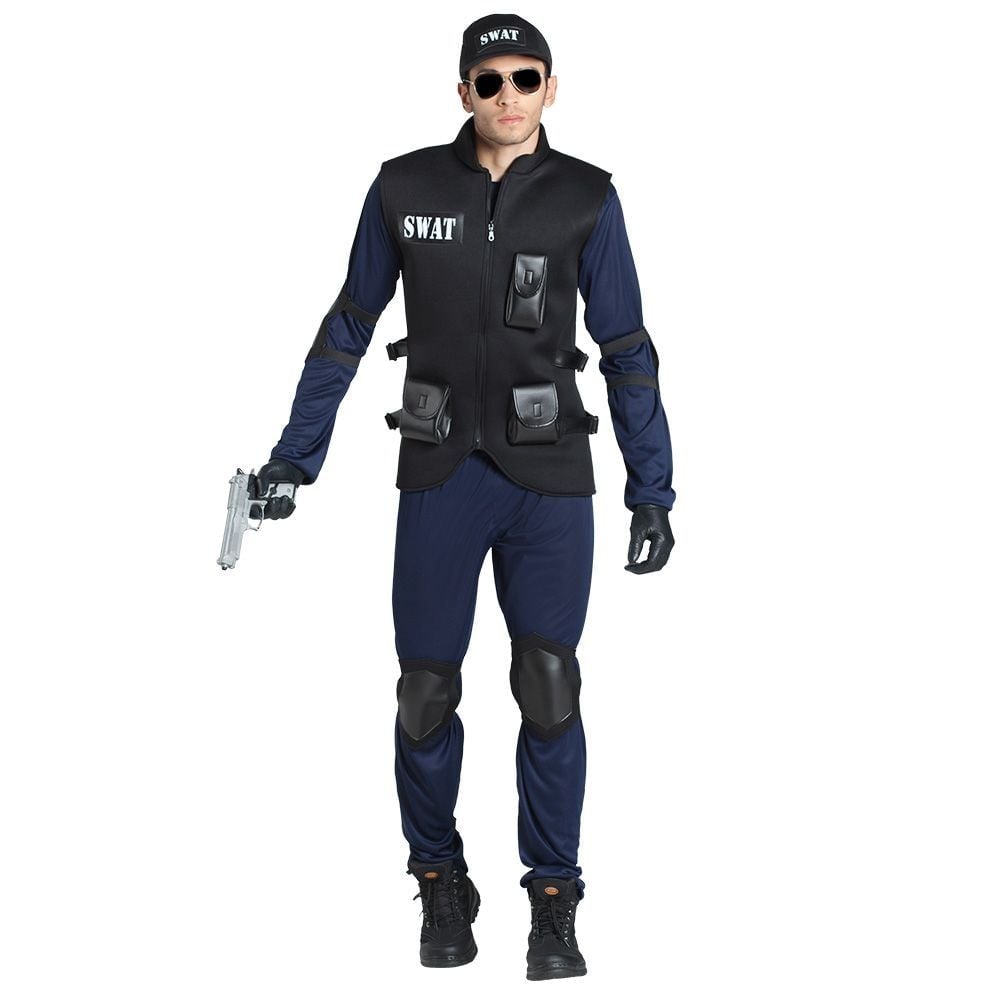 SWAT Agent Kostuum Heren