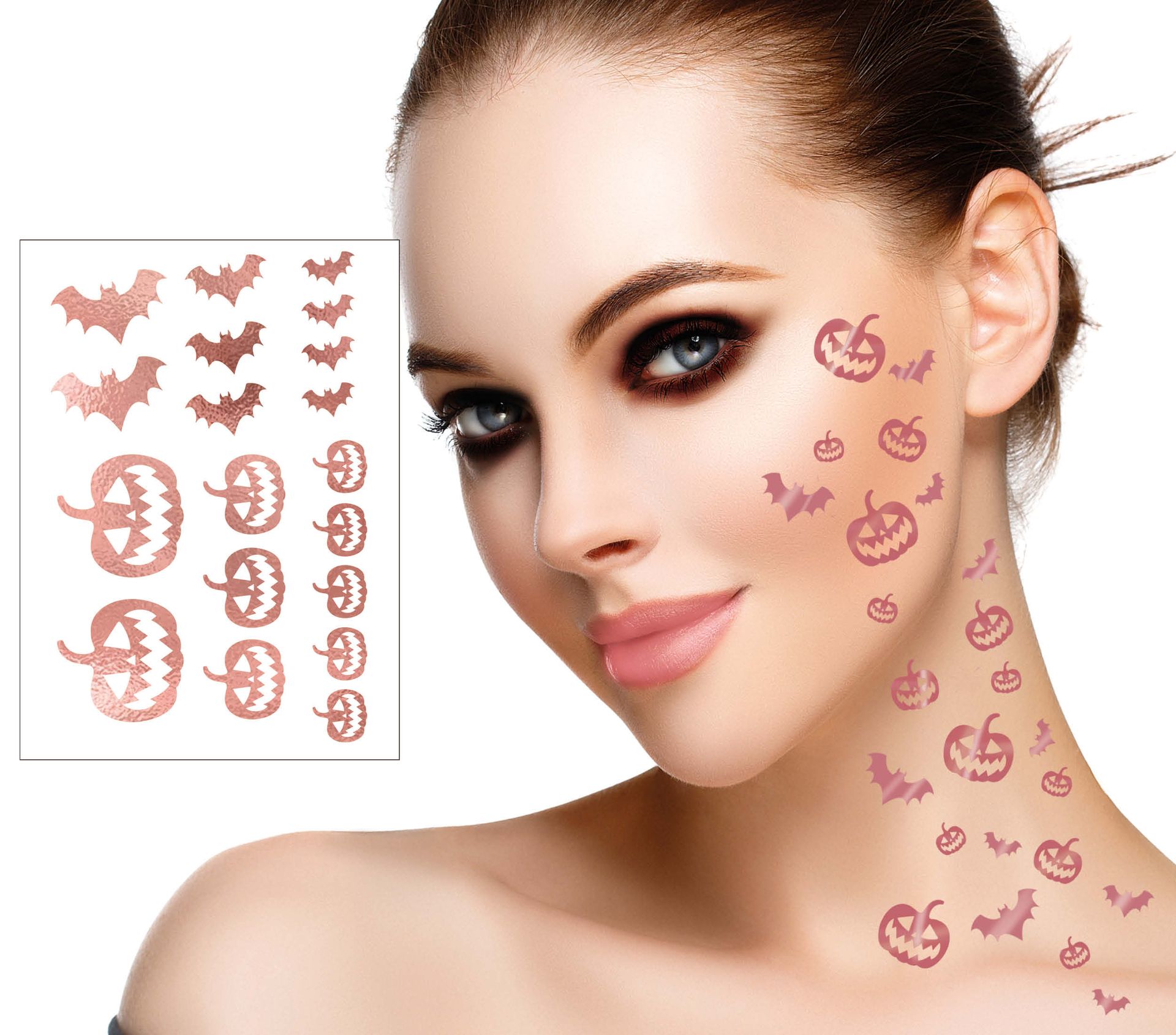 Tattoo stickervel Halloween