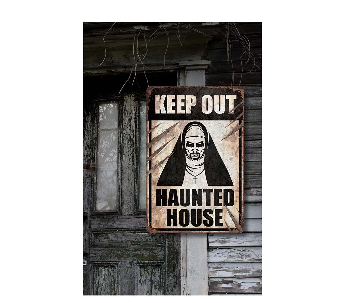 The nun haunted decoratie poster