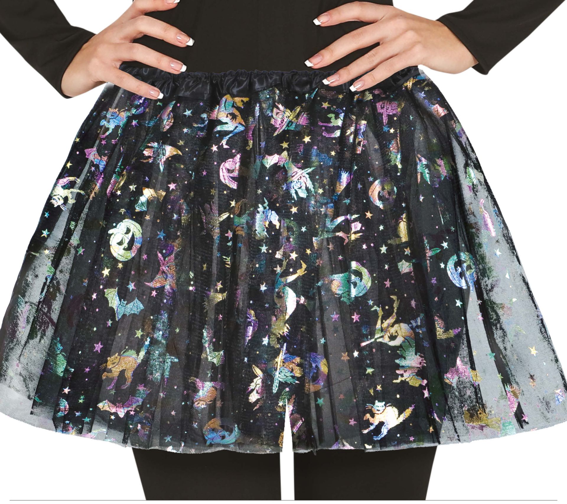 Tutu astrokleuren Halloween dames