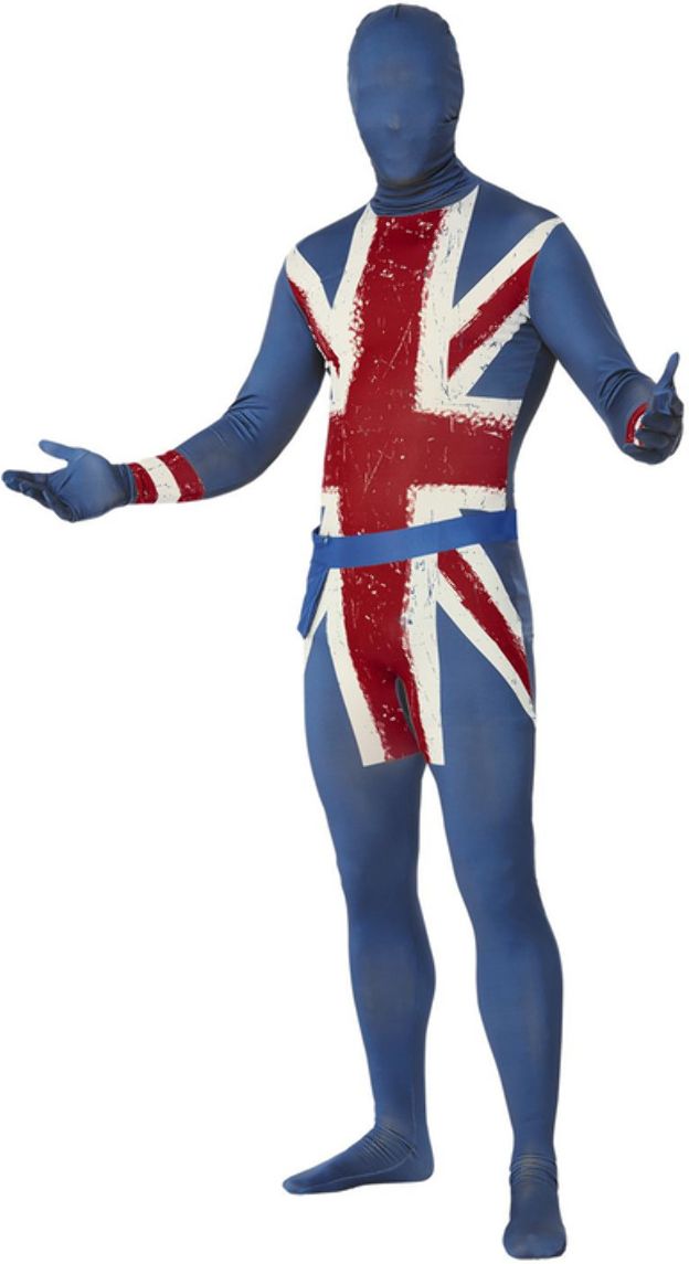 Union Jack Second Skin Blauw