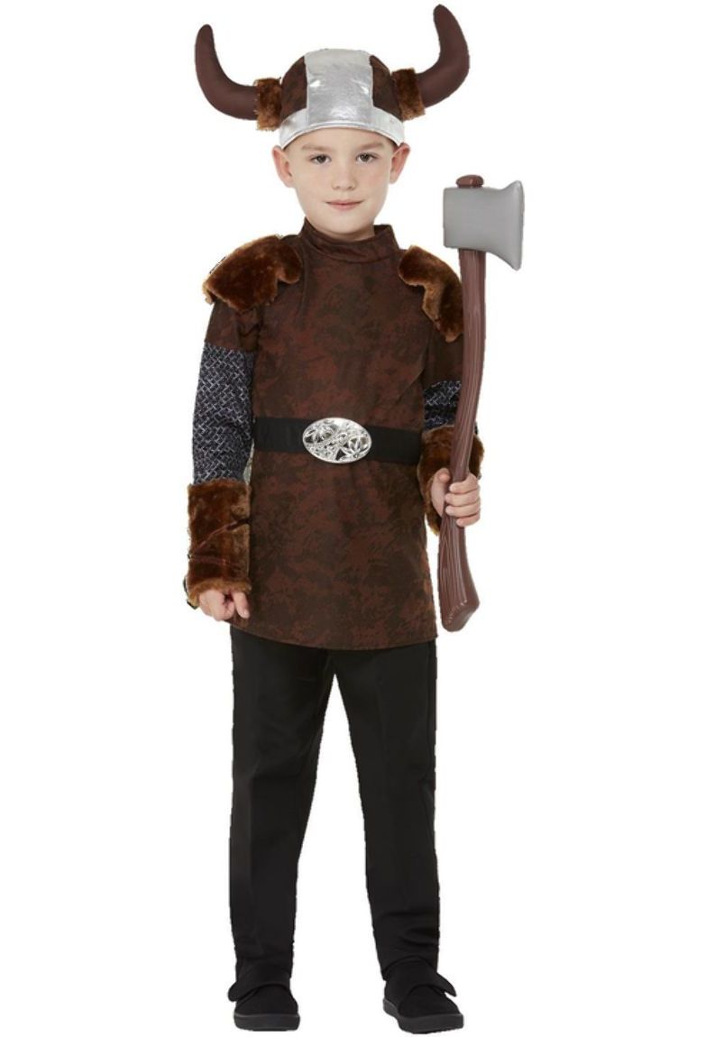 Viking Kostuum Kinderen Bruin