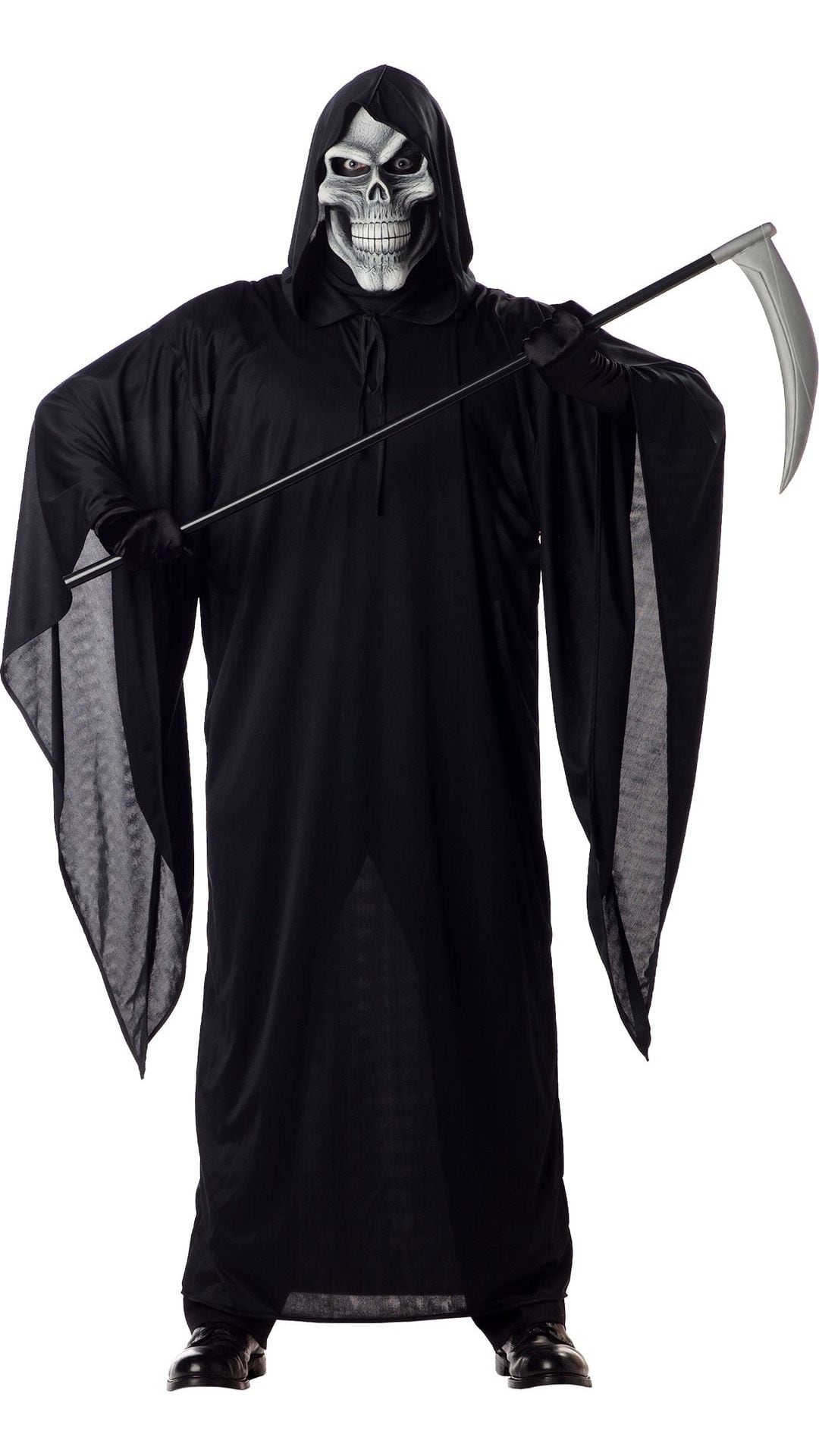 Zwart Grim Reaper gewaad