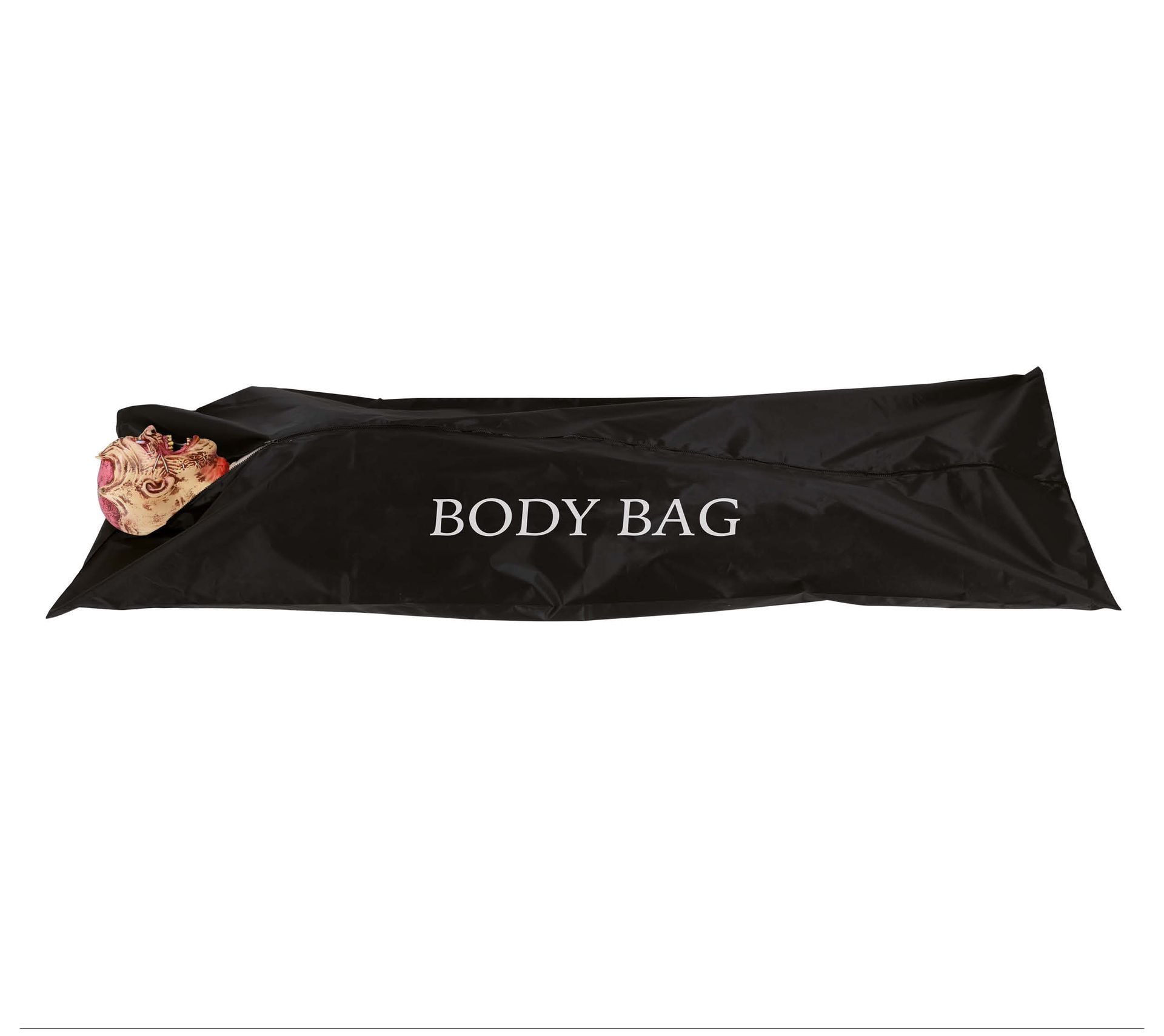 Zwarte body bag halloween