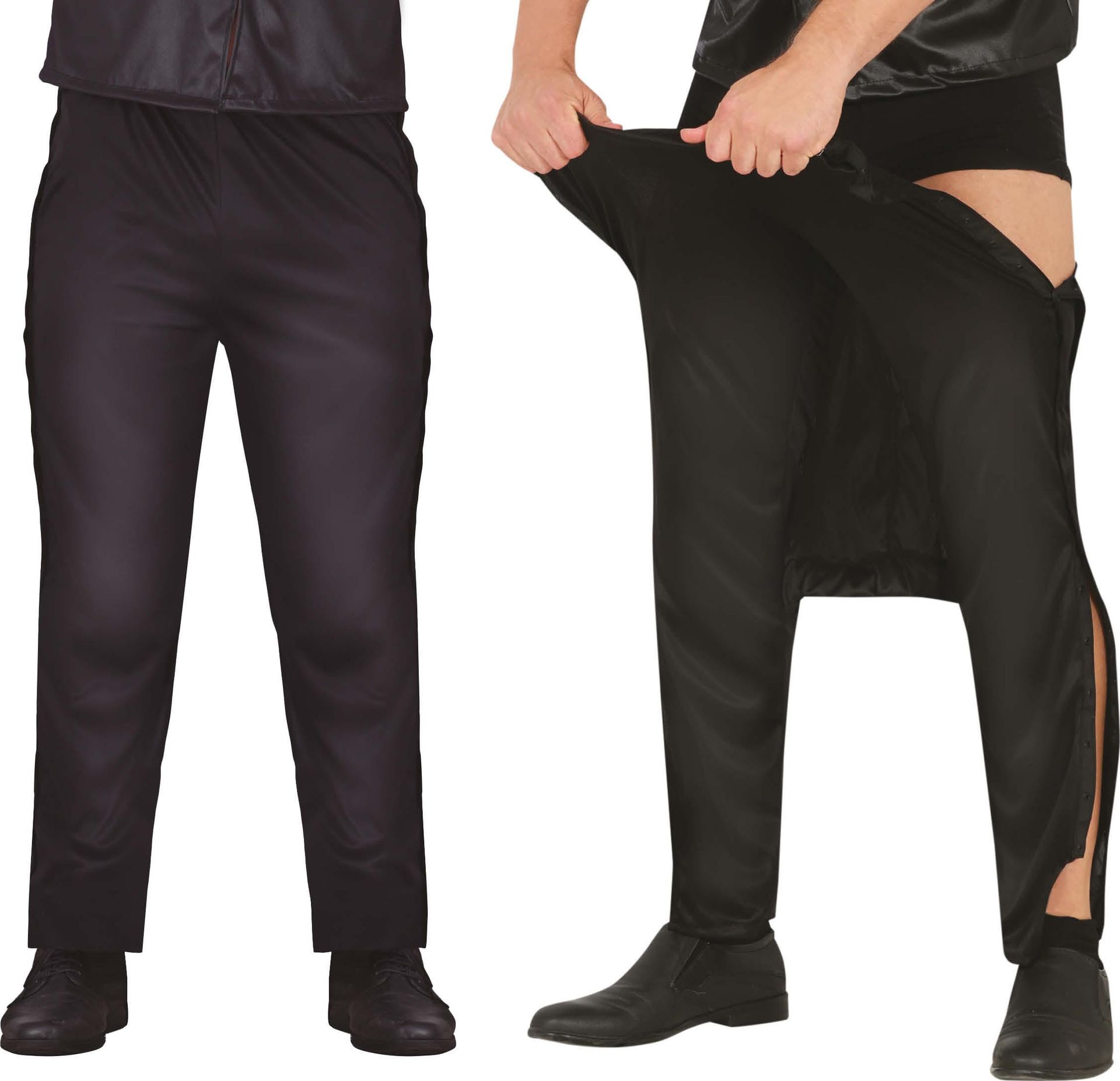 Zwarte Stripper Broek Feestjes