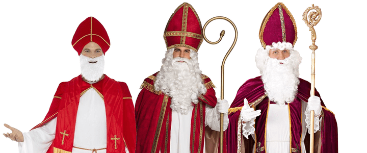 raket Thespian Kaal Sinterklaas kopen? | Véél keus | Carnavalskleding.nl