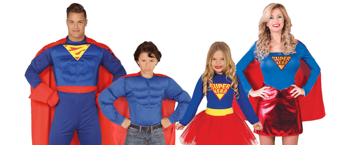 Bijzettafeltje Commotie commentaar Superhelden kostuum kopen? | Carnavalskleding.nl